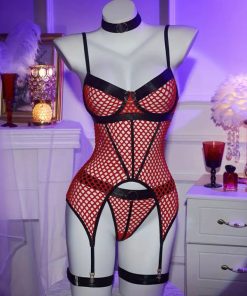 Valentines Day Naughty Garter Nighty