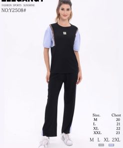 ELEGANGT T-Shirt Pajama Track Suits