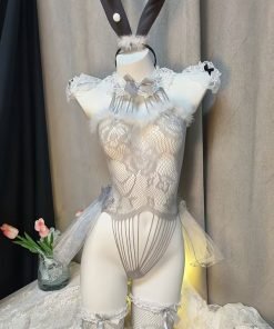 Moonlight Bunny Lace Bodystocking
